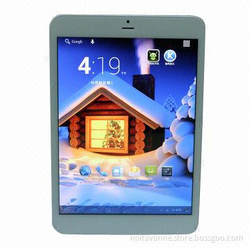 7.85-inch Tablet PC, MT8389, Quad Core A7 1.2GHz, OS Android 4.2, HDMI, Bluetooth, GPS, 3G